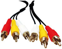 Cavo 3 RCA M - 3 RCA M Cavo 3 RCA M - 3 RCA M - Particolare