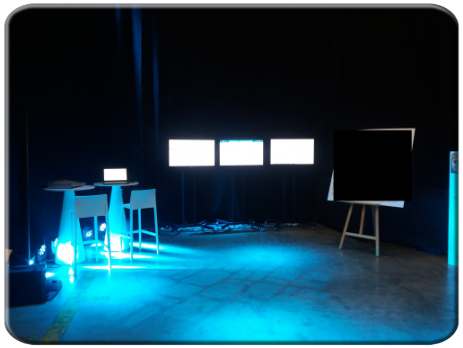 Noleggio Monitor 3 Monitor per multivisione