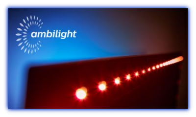 Monitor LED 70" 4 K Il fascino di Monitor 70" Ambilight