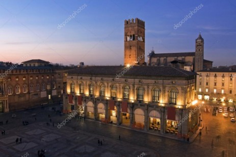 Piazza Maggiore a Bologna